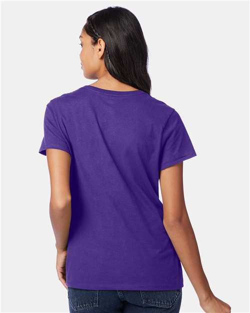 Women's Perfect-T V-Neck T-Shirt - Purple