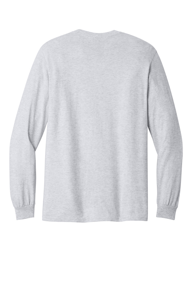 Gildan - Heavy Cotton 100% Cotton Long Sleeve T-Shirt - Ash