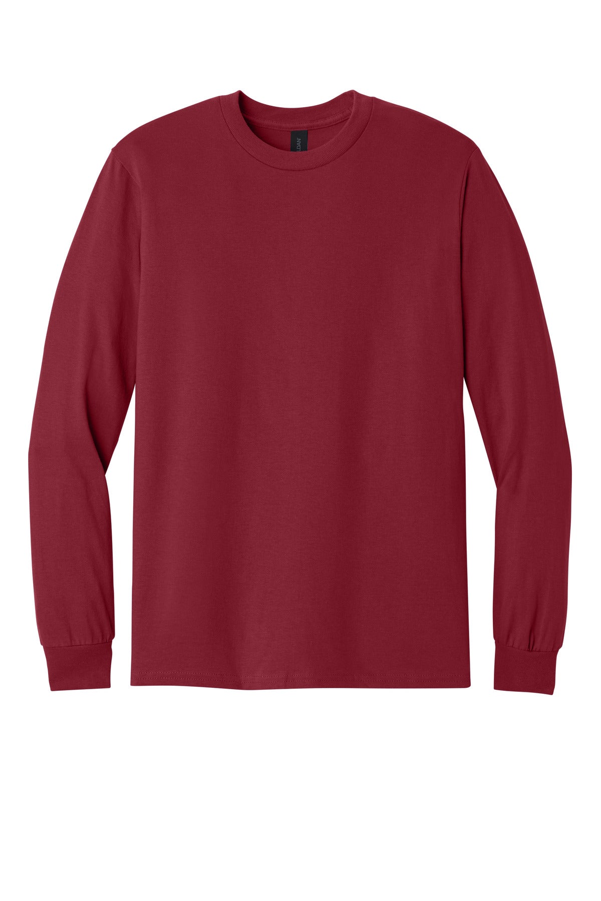 Gildan - Heavy Cotton 100% Cotton Long Sleeve T-Shirt - Cardinal Red