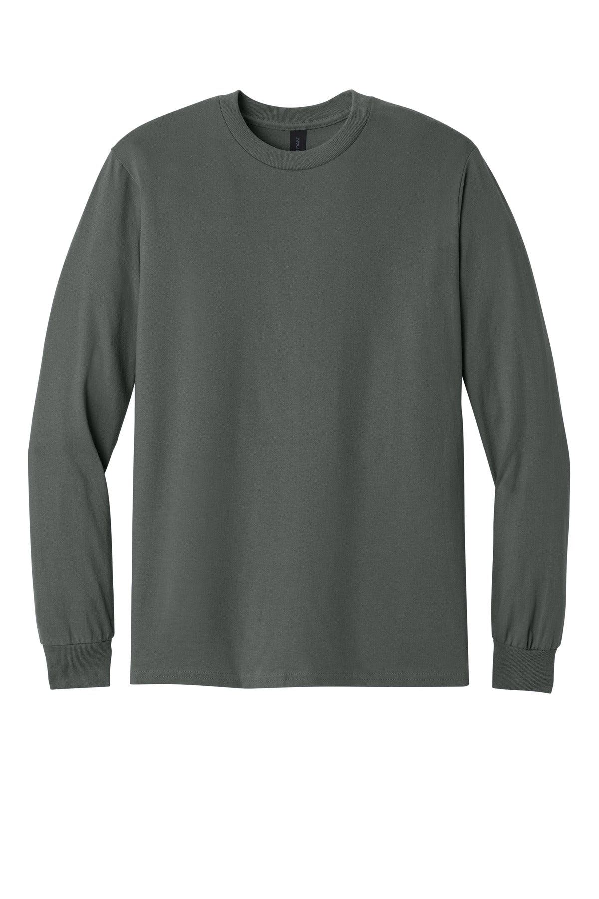 Gildan - Heavy Cotton 100% Cotton Long Sleeve T-Shirt - Charcoal