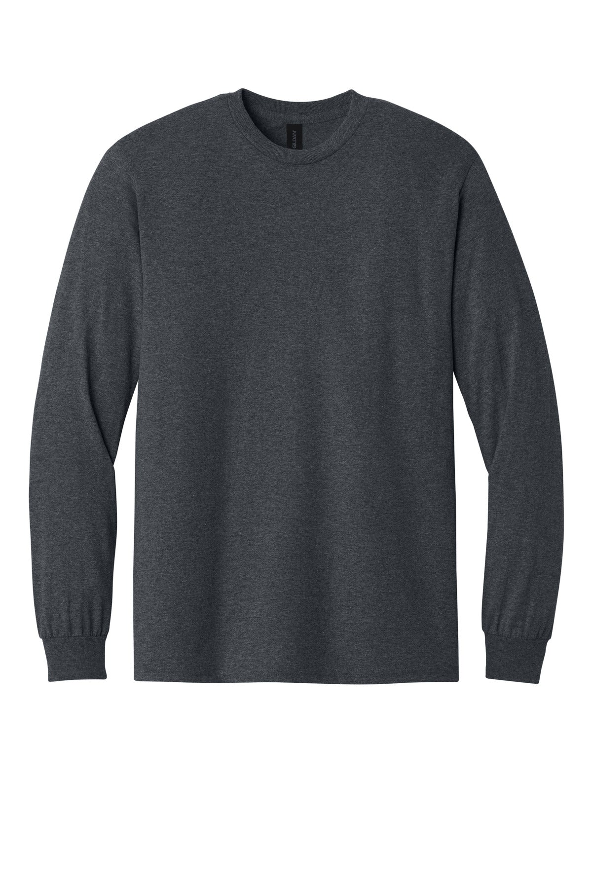 Gildan - Heavy Cotton 100% Cotton Long Sleeve T-Shirt - Dark Heather