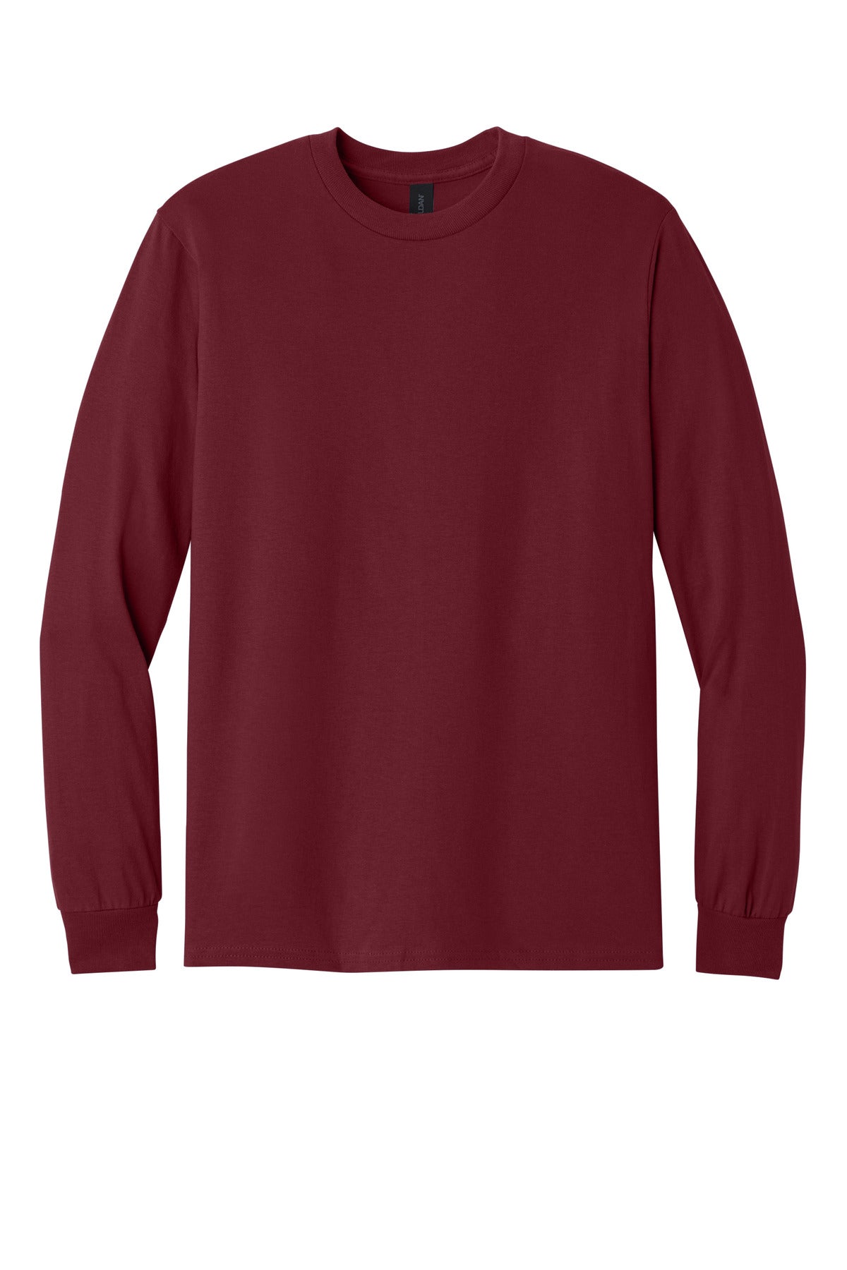 Gildan - Heavy Cotton 100% Cotton Long Sleeve T-Shirt - Garnet