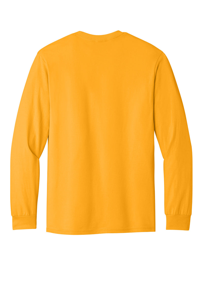 Gildan - Heavy Cotton 100% Cotton Long Sleeve T-Shirt - Gold