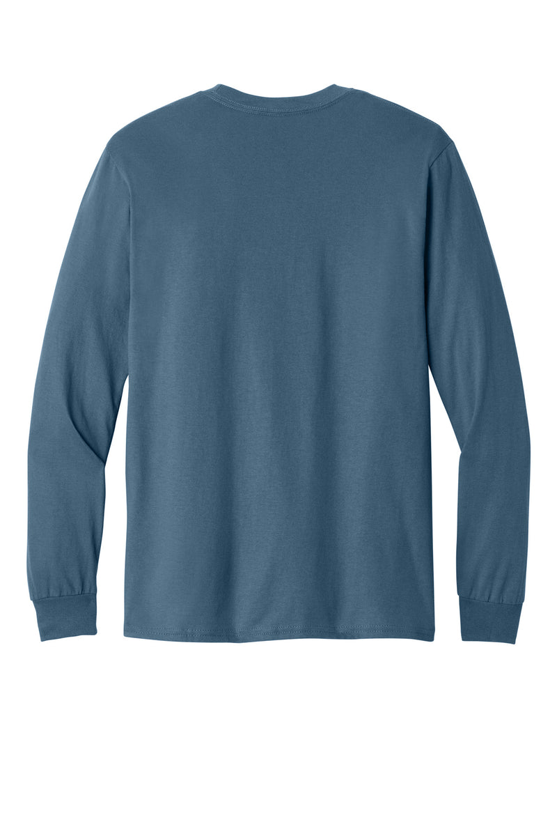 Gildan - Heavy Cotton 100% Cotton Long Sleeve T-Shirt - Indigo Blue