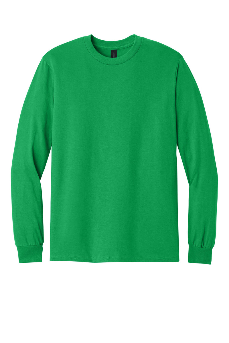 Gildan - Heavy Cotton 100% Cotton Long Sleeve T-Shirt - Irish Green