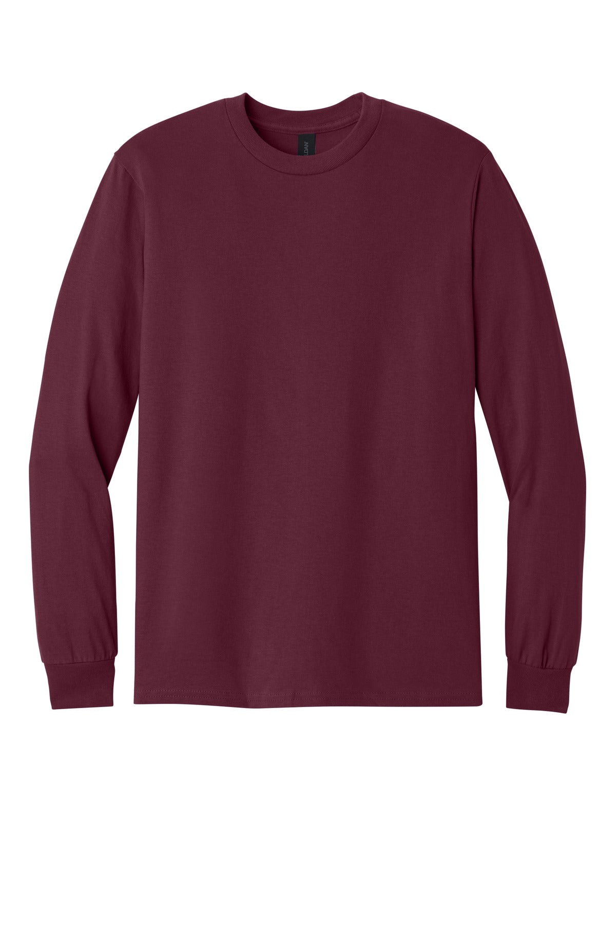 Gildan - Heavy Cotton 100% Cotton Long Sleeve T-Shirt - Maroon