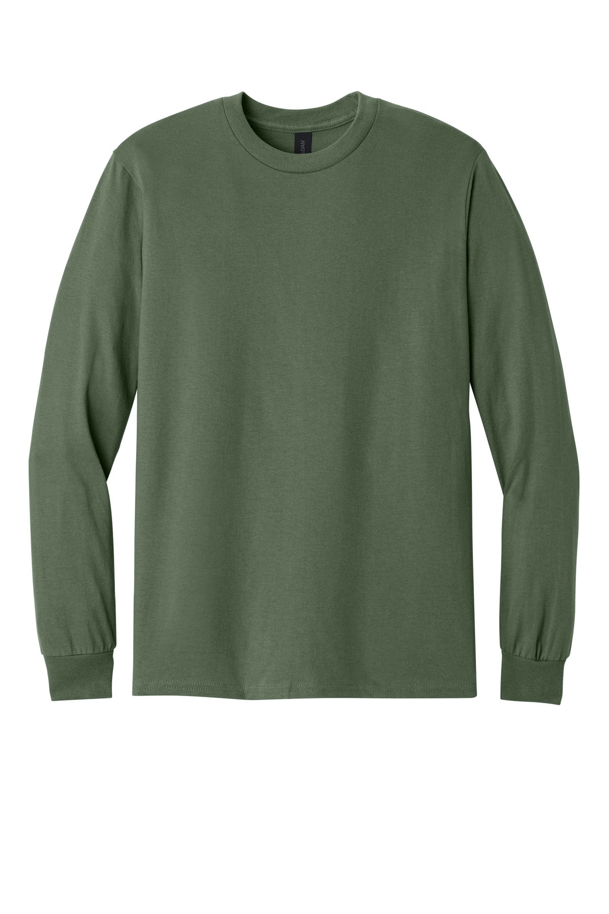 Gildan - Heavy Cotton 100% Cotton Long Sleeve T-Shirt - Military Green