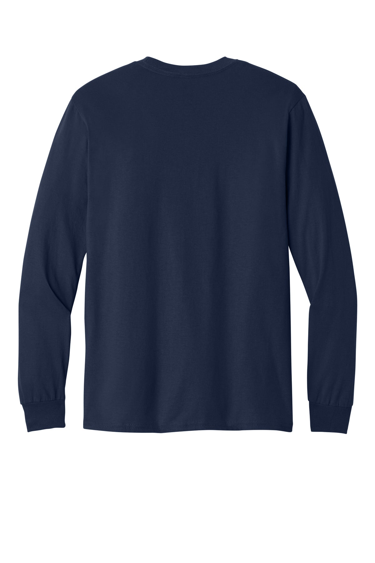 Gildan - Heavy Cotton 100% Cotton Long Sleeve T-Shirt - Navy