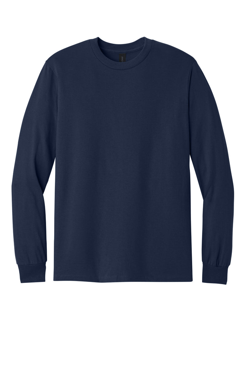Gildan - Heavy Cotton 100% Cotton Long Sleeve T-Shirt - Navy