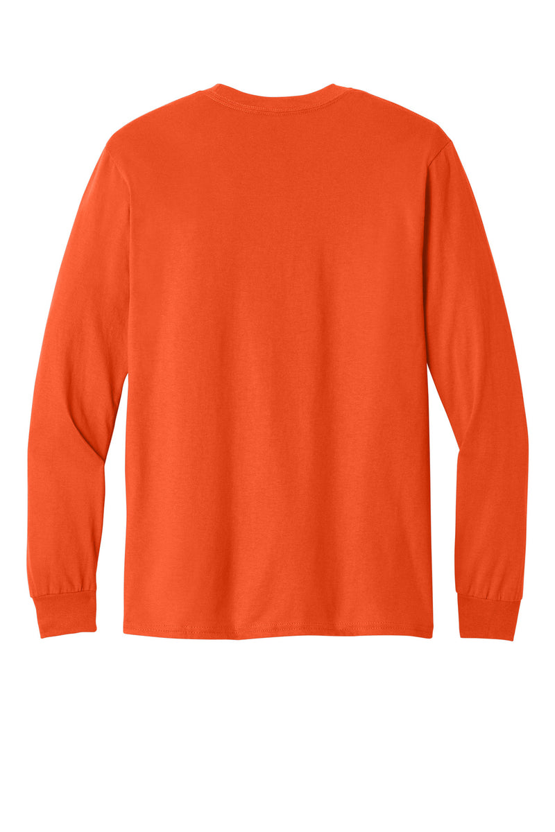 Gildan - Heavy Cotton 100% Cotton Long Sleeve T-Shirt - Orange