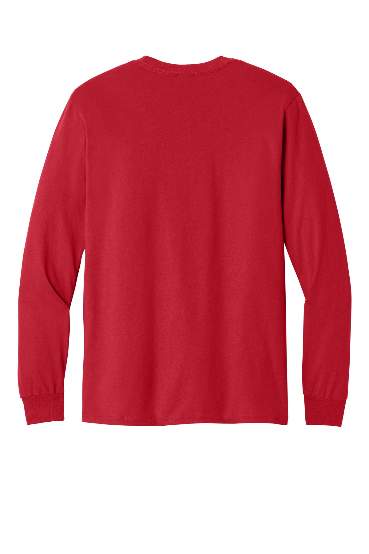 Gildan - Heavy Cotton 100% Cotton Long Sleeve T-Shirt - Red