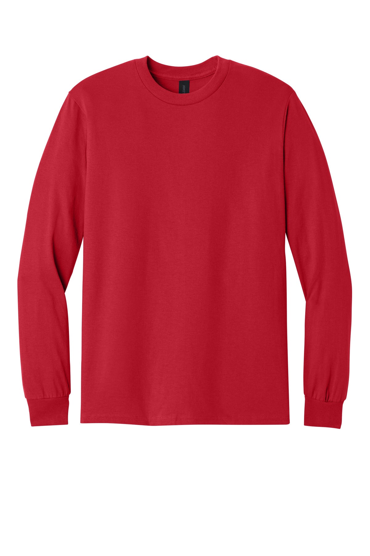 Gildan - Heavy Cotton 100% Cotton Long Sleeve T-Shirt - Red