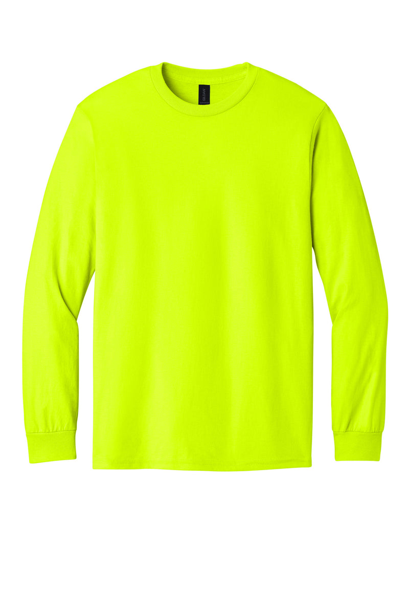 Gildan - Heavy Cotton 100% Cotton Long Sleeve T-Shirt - Safety Green