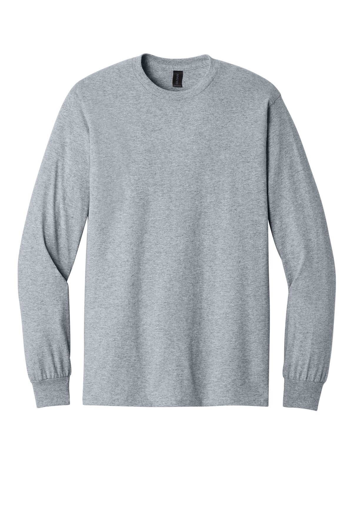 Gildan - Heavy Cotton 100% Cotton Long Sleeve T-Shirt - Sport Grey
