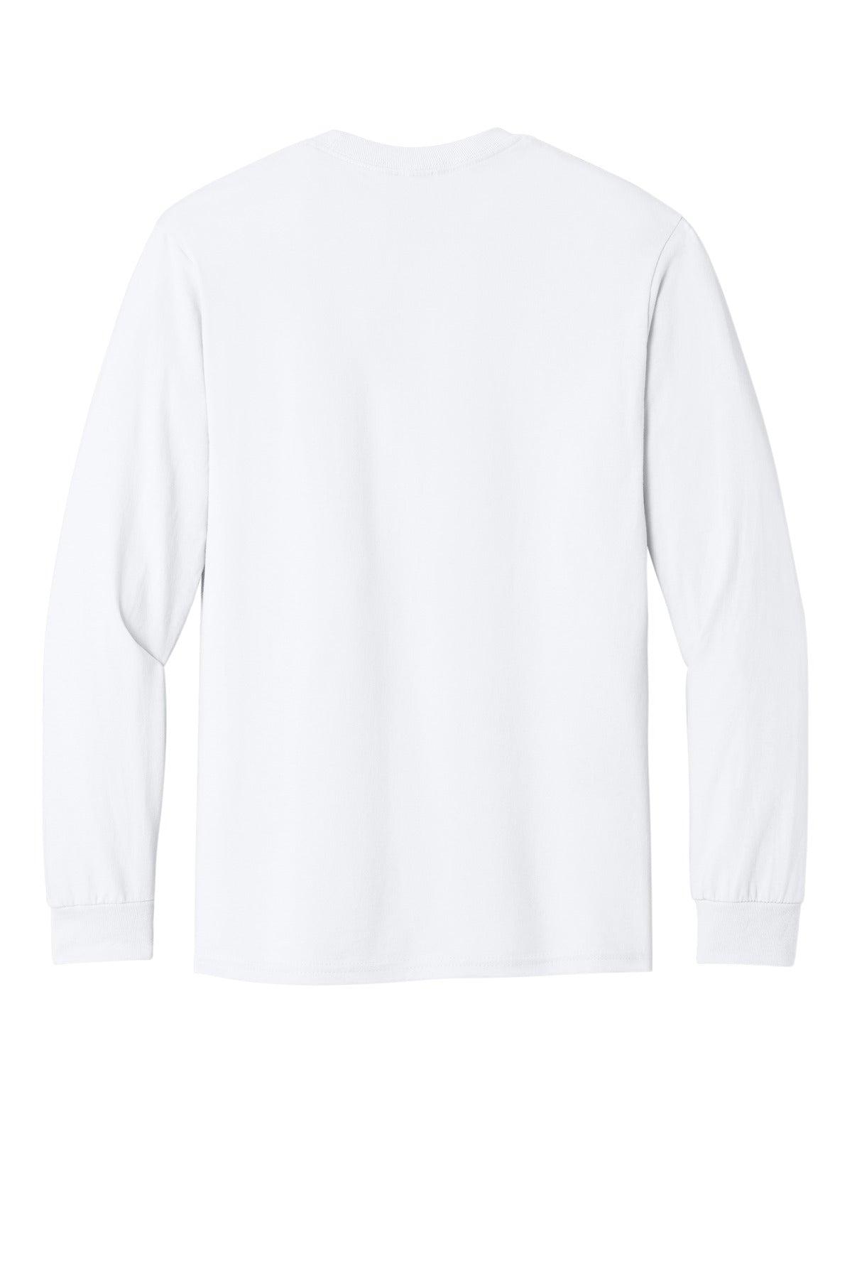 Gildan - Heavy Cotton 100% Cotton Long Sleeve T-Shirt - White
