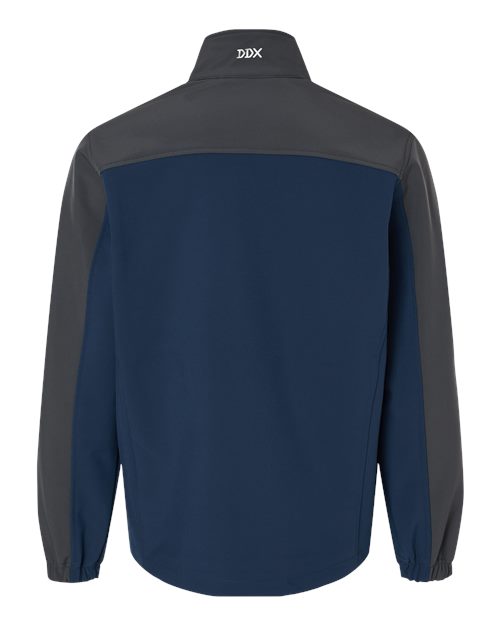 Men's Tall Motion Soft Shell Jacket - Deep Blue/ Charcoal