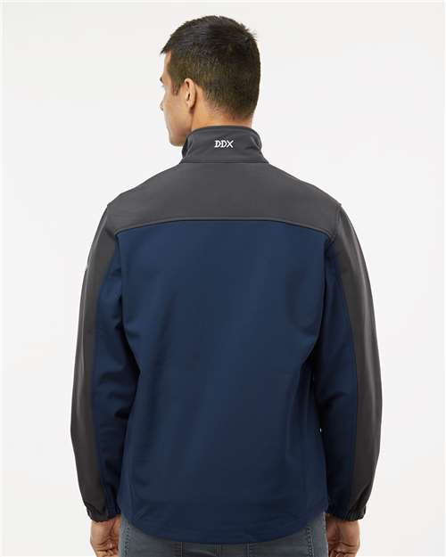 Men's Tall Motion Soft Shell Jacket - Deep Blue/ Charcoal