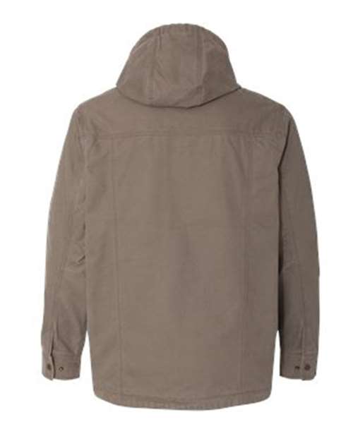 Men's Tall Laredo Boulder Cloth™ Canvas Jacket with Thermal Lining - Gravel