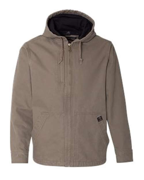 Men's Tall Laredo Boulder Cloth™ Canvas Jacket with Thermal Lining - Gravel