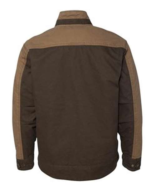 Men's Tall Horizon Two-Tone Boulder Cloth™ Canvas Jacket - Tobacco/ Field Khaki
