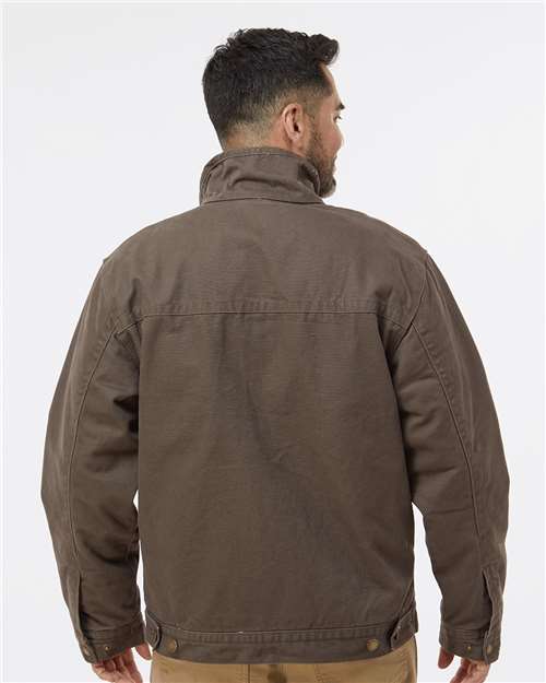 Men's Tall Maverick Boulder Cloth™ Jacket with Blanket Lining - Tobacco