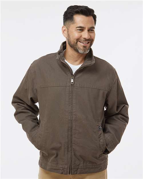 Men's Tall Maverick Boulder Cloth™ Jacket with Blanket Lining - Tobacco