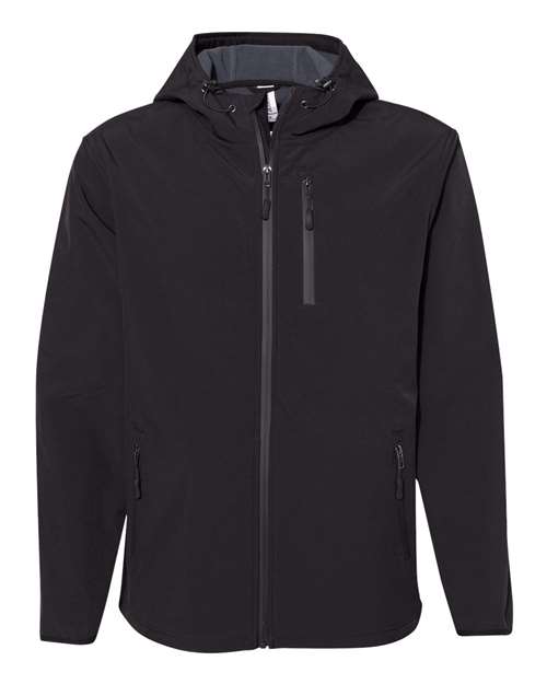 Men's Poly-Tech Soft Shell Jacket - Black