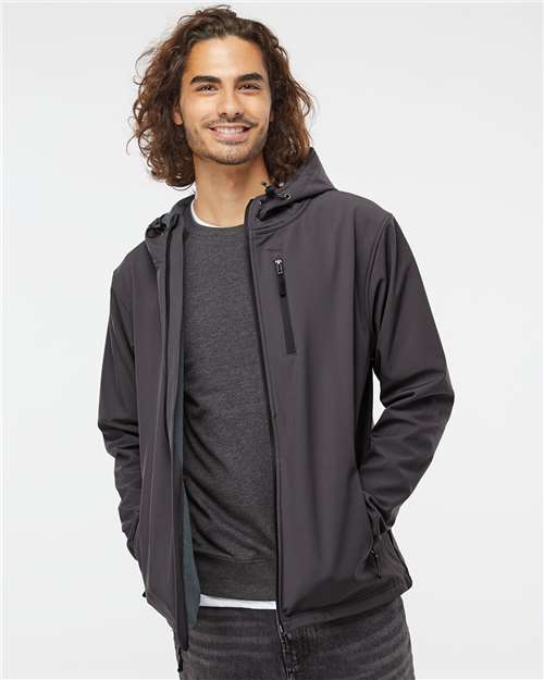 Men's Poly-Tech Soft Shell Jacket - Graphite