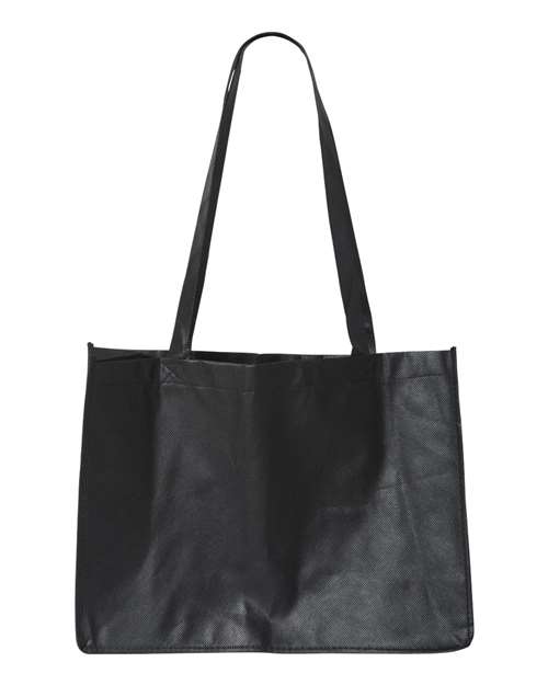Non-Woven Deluxe Junior Tote - Black