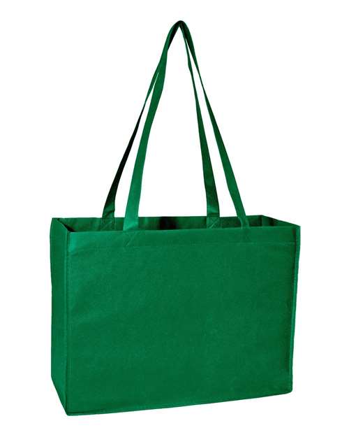Non-Woven Deluxe Junior Tote - Green