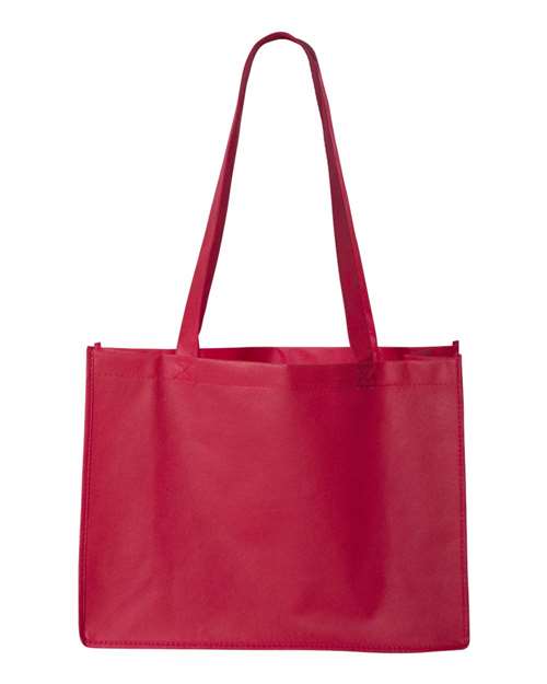 Non-Woven Deluxe Junior Tote - Red