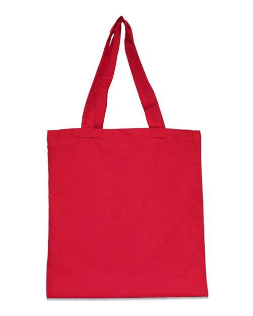 Amy Cotton Canvas Tote - Red