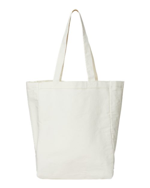 Allison Cotton Canvas Tote - Natural