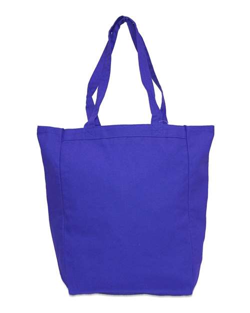 Allison Cotton Canvas Tote - Royal