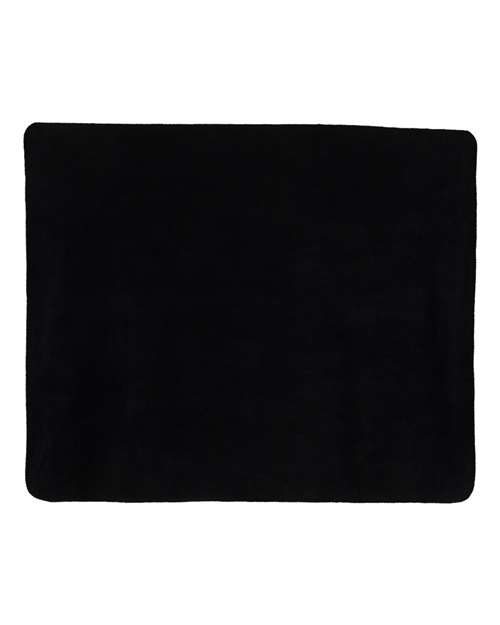 Fleece Throw Blanket - Black