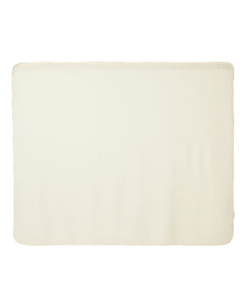 Fleece Throw Blanket - Cream