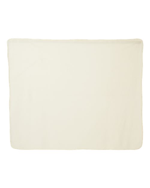 Fleece Throw Blanket - Cream