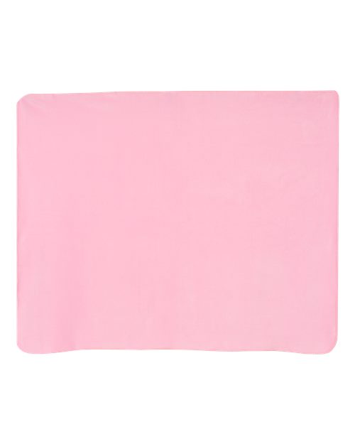 Fleece Throw Blanket - Pink