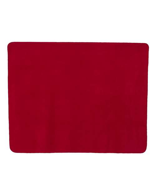 Fleece Throw Blanket - Red