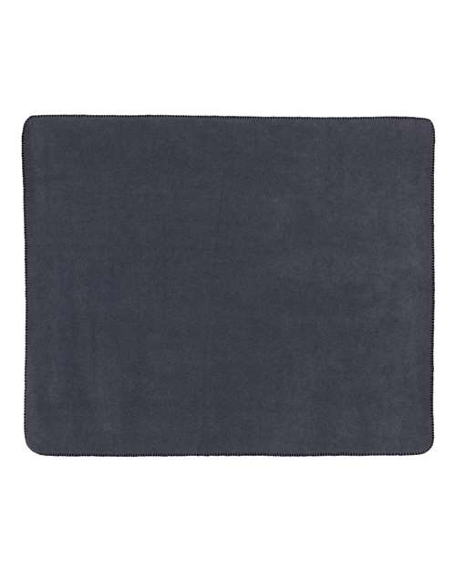 Fleece Throw Blanket - Charcoal