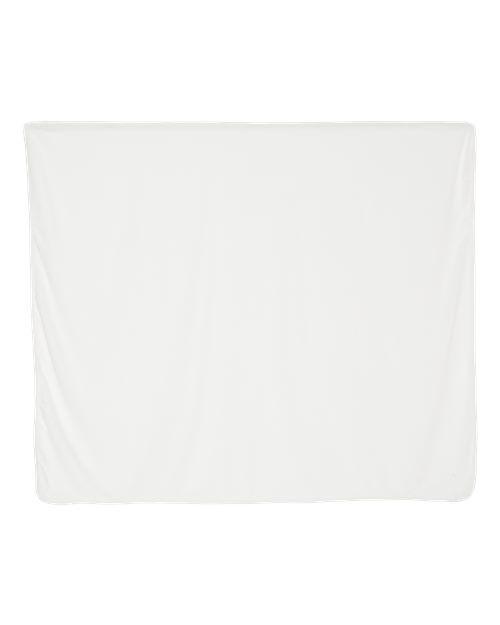 Micro Coral Fleece Blanket - Cream