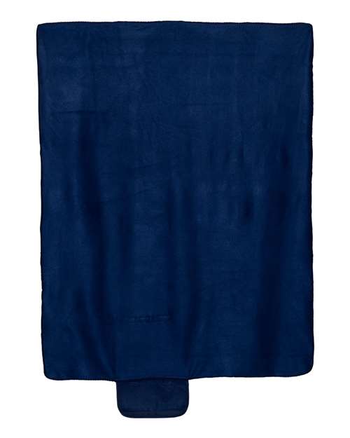 Roll Up Blanket - Navy