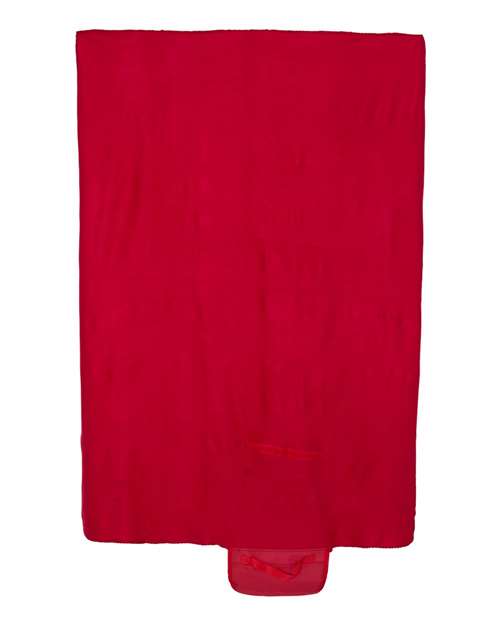 Roll Up Blanket - Red