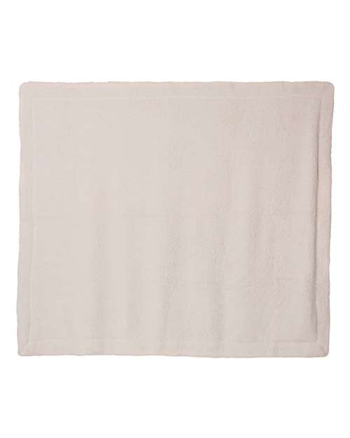 Oversized Mink Sherpa Blanket - Black