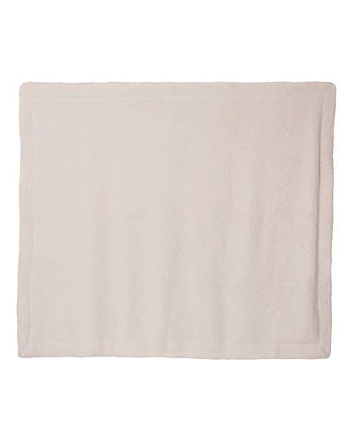 Oversized Mink Sherpa Blanket - Chocolate