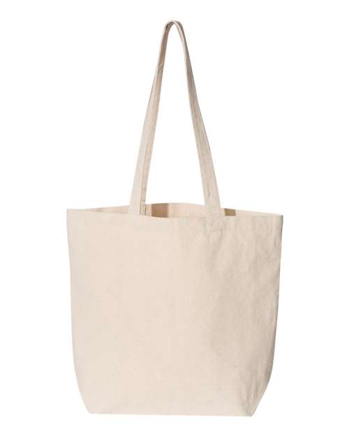 Large Canvas Tote - Natural