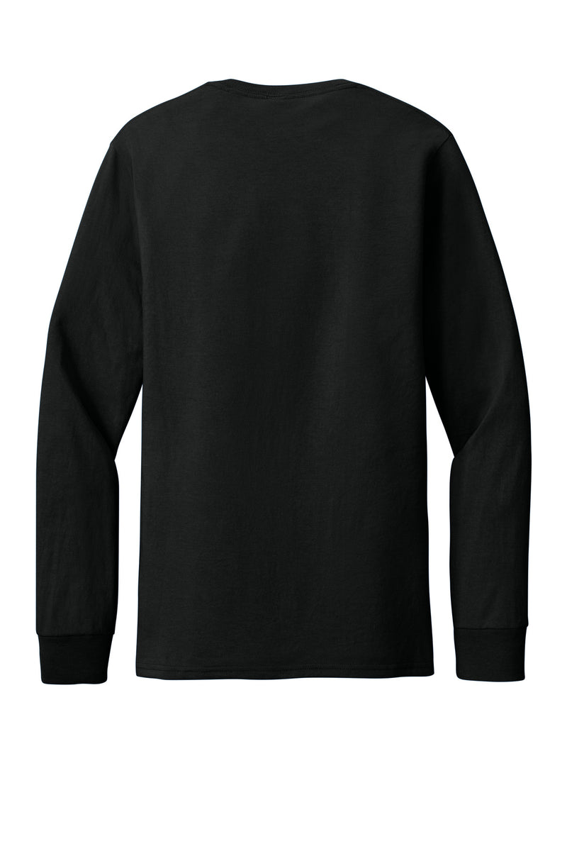 Jerzees Premium Blend Ring Spun Long Sleeve T-Shirt - Black Ink