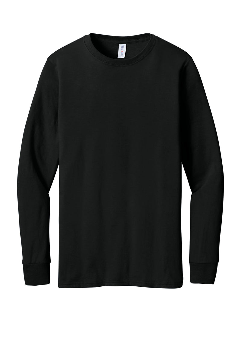 Jerzees Premium Blend Ring Spun Long Sleeve T-Shirt - Black Ink