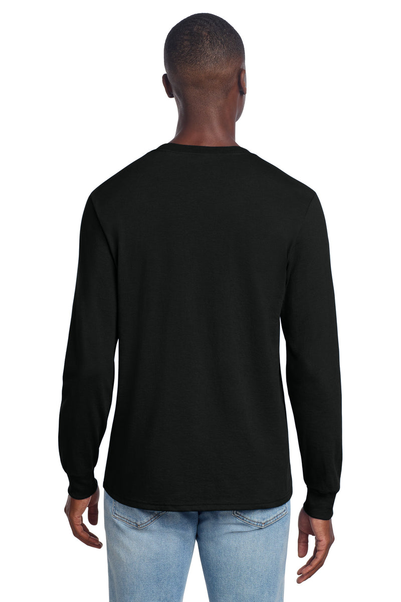 Jerzees Premium Blend Ring Spun Long Sleeve T-Shirt - Black Ink