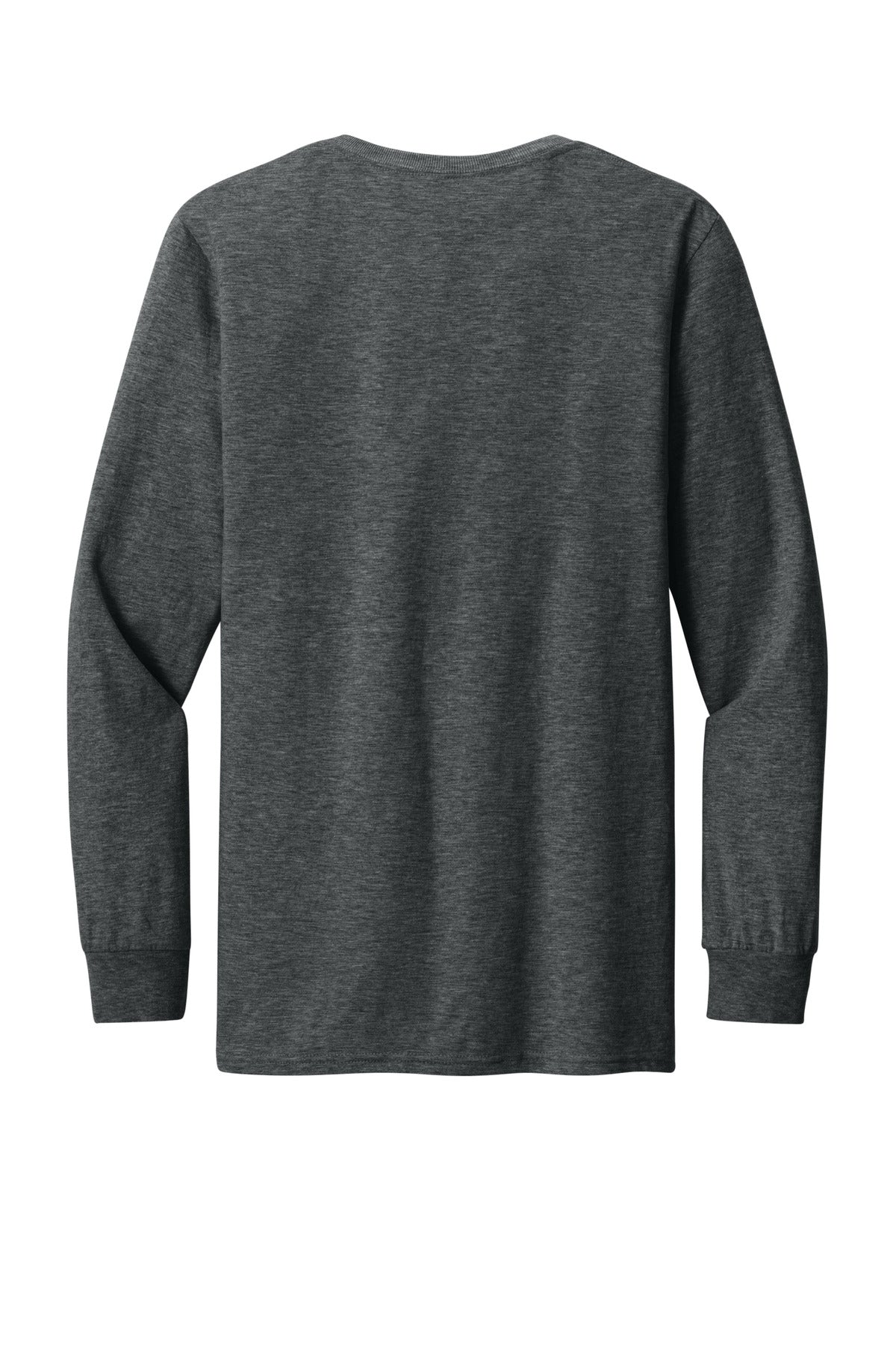 Jerzees Premium Blend Ring Spun Long Sleeve T-Shirt - Black Ink Heather